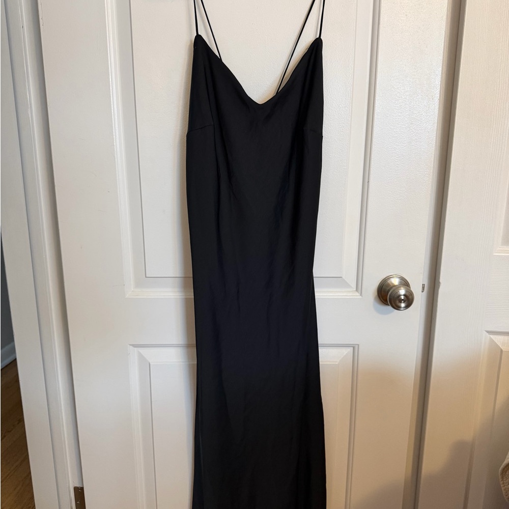 Fabletics Black Backless Dress